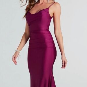 Windsor Plum Gown